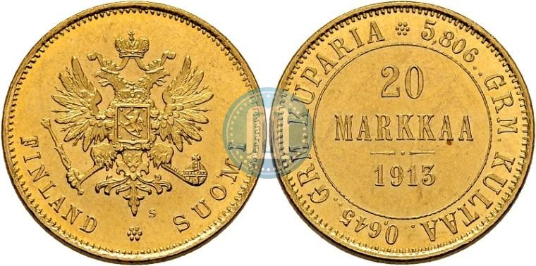 Picture 20 markkaa 1913 year S 