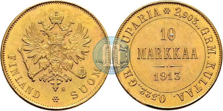Picture 10 markkaa 1913 year S 