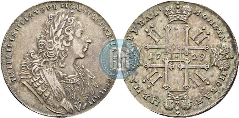 Picture 1 rouble 1729 year  "Type of 1729"