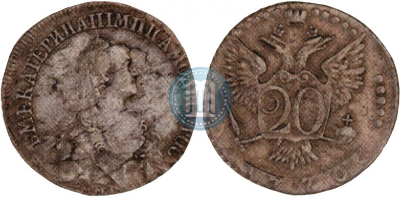 Picture 20 kopecks 1770 year ММД 