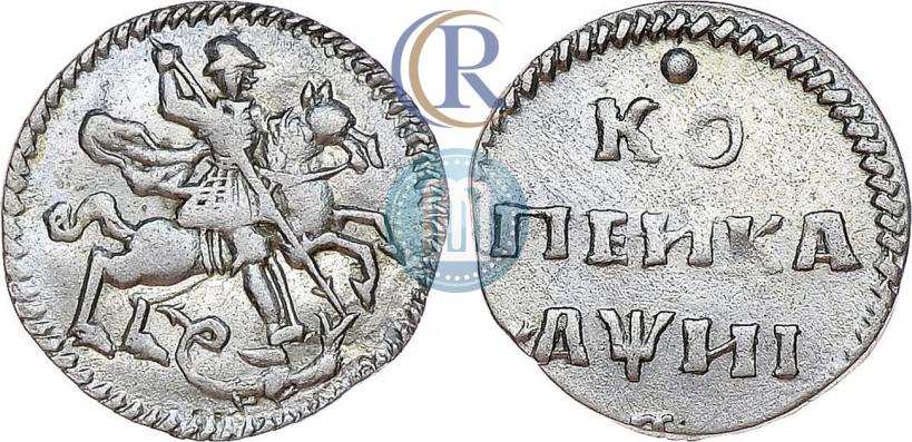 Фото 1 копейка 1718 года L 