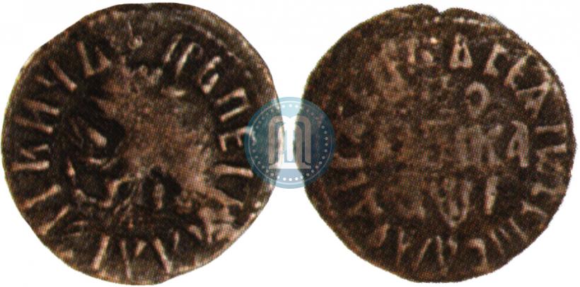 Фото Полушка 1710 года  