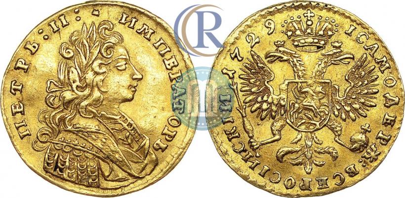 Фото 1 червонец 1729 года  