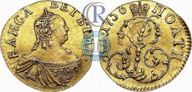 Picture Poltina 1756 year  