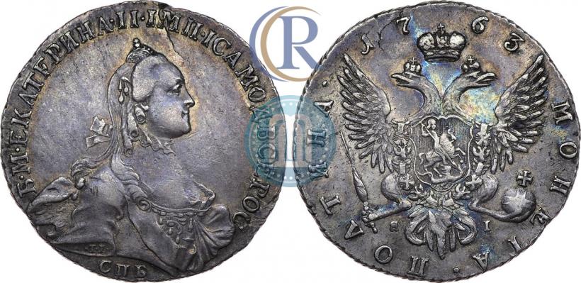 Picture Poltina 1763 year СПБ-ЯI 