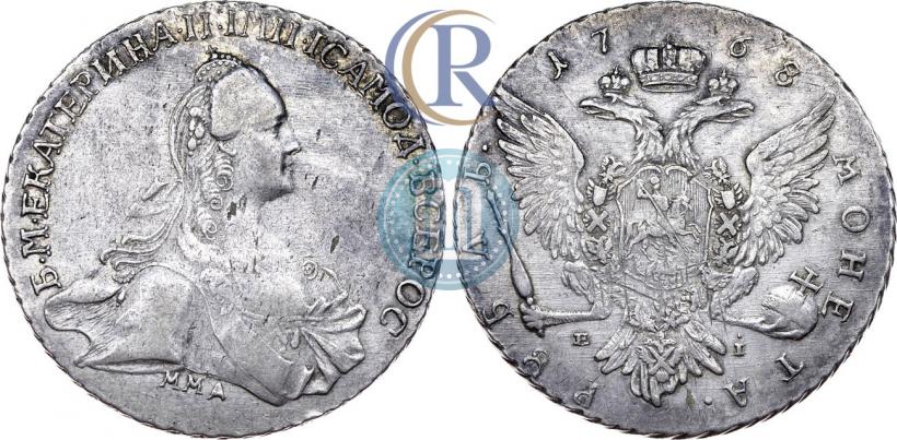 Picture 1 rouble 1768 year ММД-EI 
