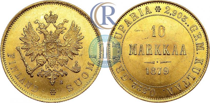Picture 10 markkaa 1879 year S 