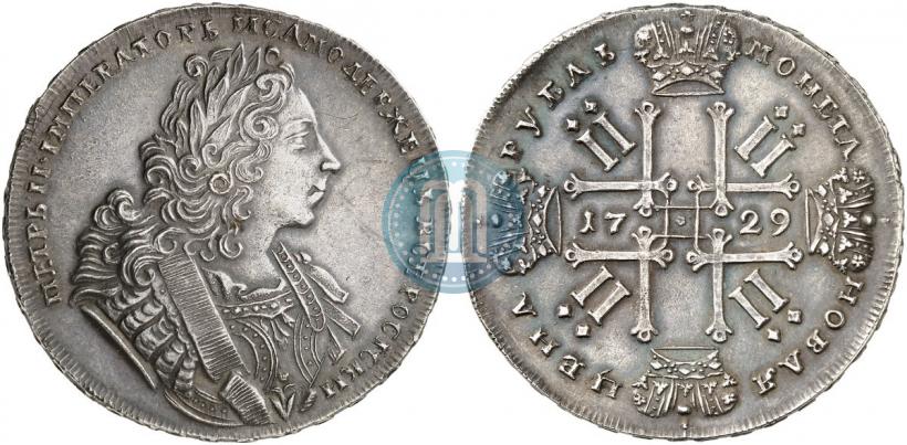 Picture 1 rouble 1729 year  "Type of 1729"