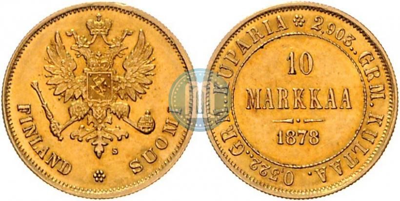 Фото 10 марок 1878 года S 