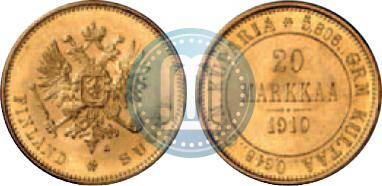 Picture 20 markkaa 1910 year L 