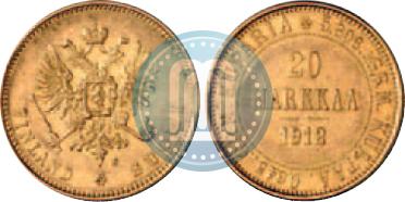 Picture 20 markkaa 1912 year L 