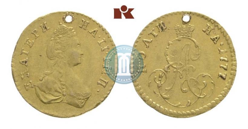 Фото Полтина 1777 года  