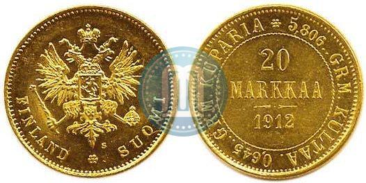 Picture 20 markkaa 1912 year S 