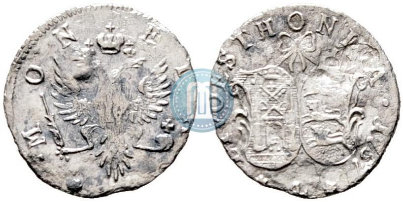 Фото 4 копейки 1757 года  "Ливонез"