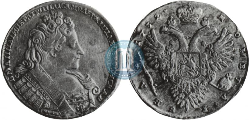 Фото 1 рубль 1732 года  