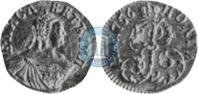 Фото Полтина 1756 года  