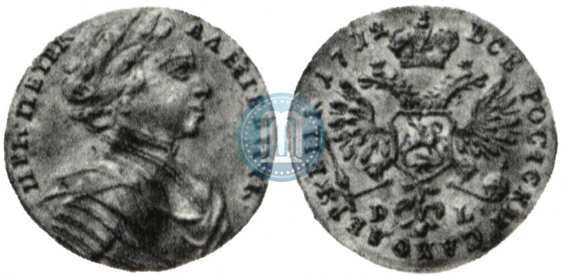 Picture 1 ducat 1712 year D-L 