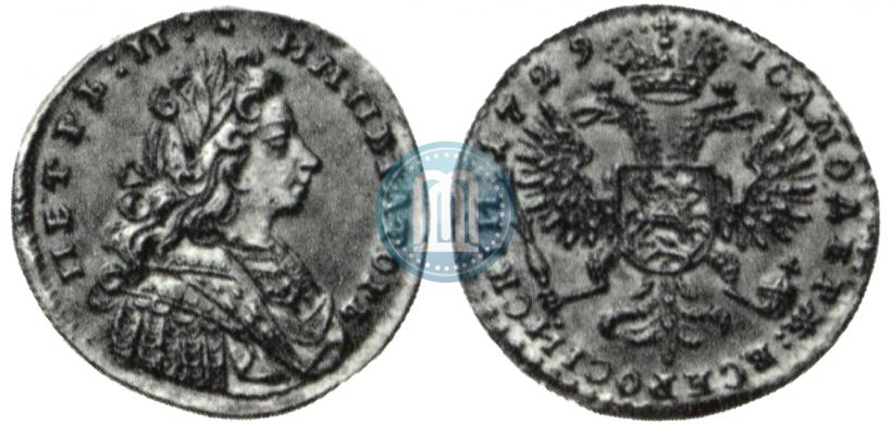 Picture 1 ducat 1729 year  