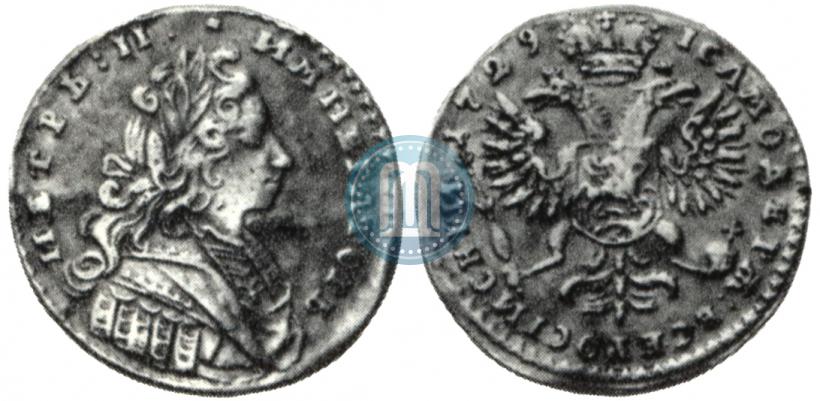 Picture 1 ducat 1729 year  