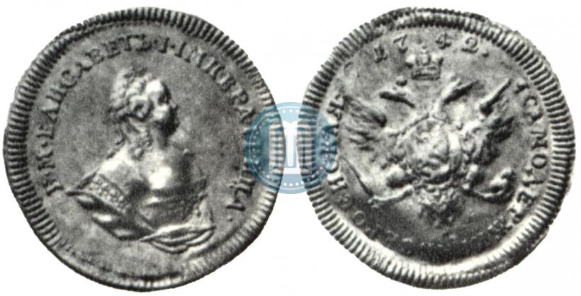 Picture 1 ducat 1742 year  