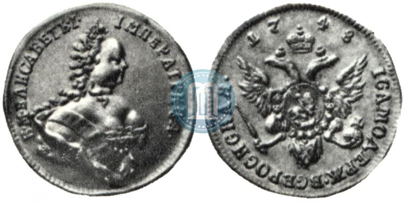 Picture 1 ducat 1748 year  