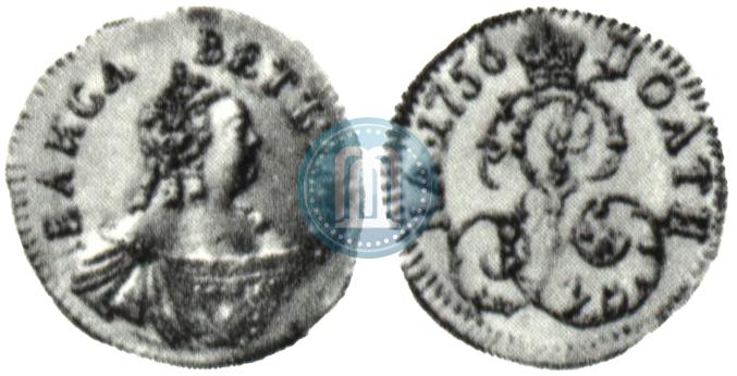 Picture Poltina 1756 year  