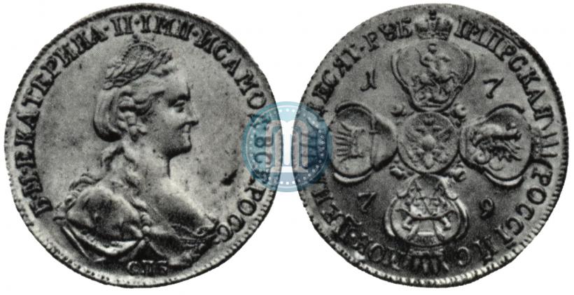 Picture 10 roubles 1779 year СПБ 