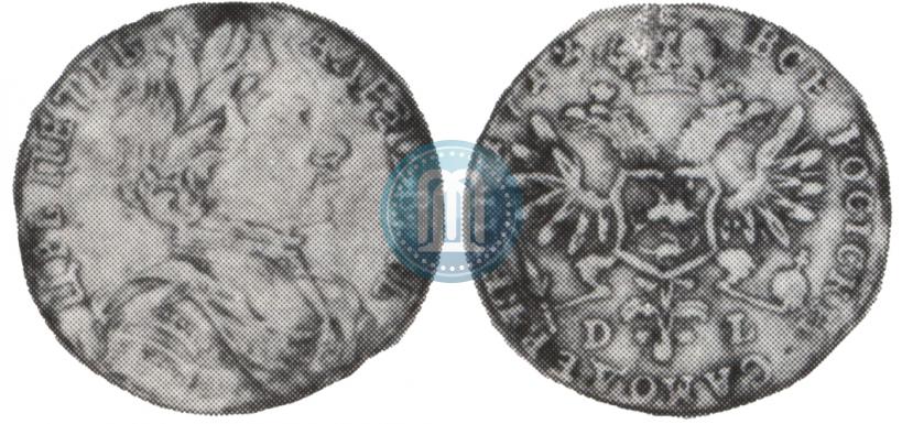 Picture 1 ducat 1712 year D-L 
