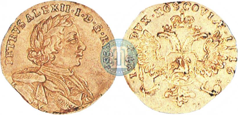 Фото 1 червонец 1716 года  