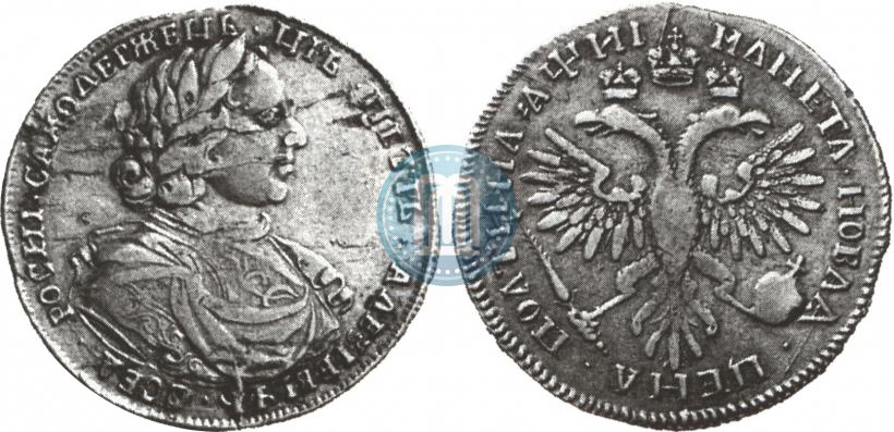 Фото Полтина 1718 года L 