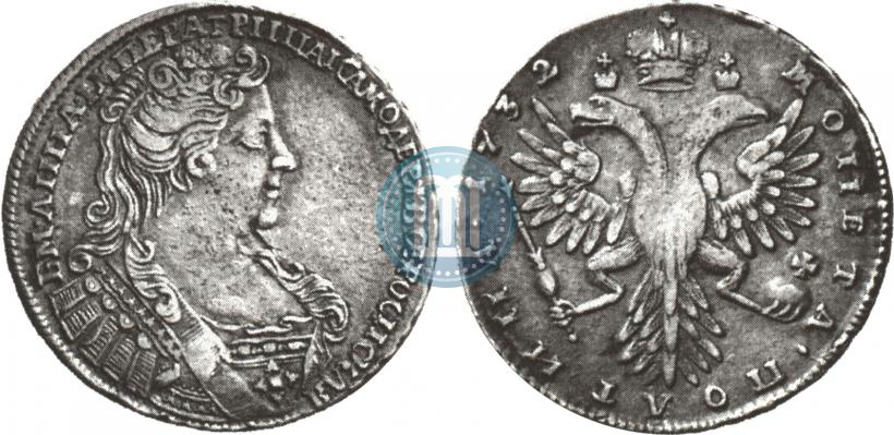 Picture Poltina 1732 year  