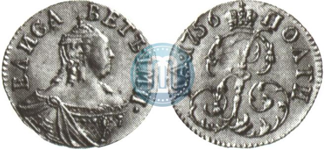 Picture Poltina 1756 year  