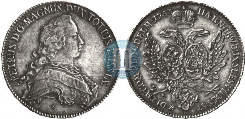Picture Thaler 1753 year P "Albertusthaler"