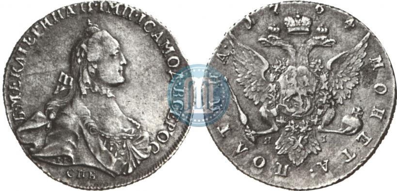 Picture Poltina 1764 year СПБ-ЯI 