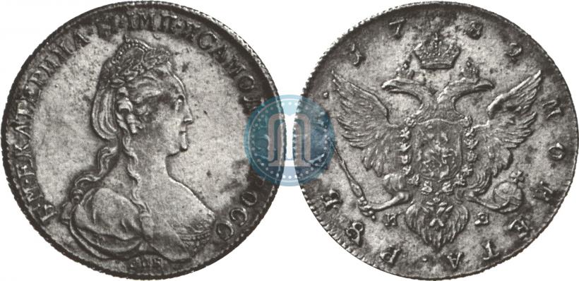 Picture 1 rouble 1782 year СПБ-ИЗ 