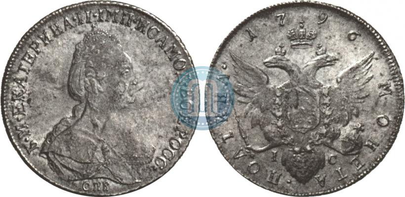 Picture Poltina 1796 year СПБ-IС 