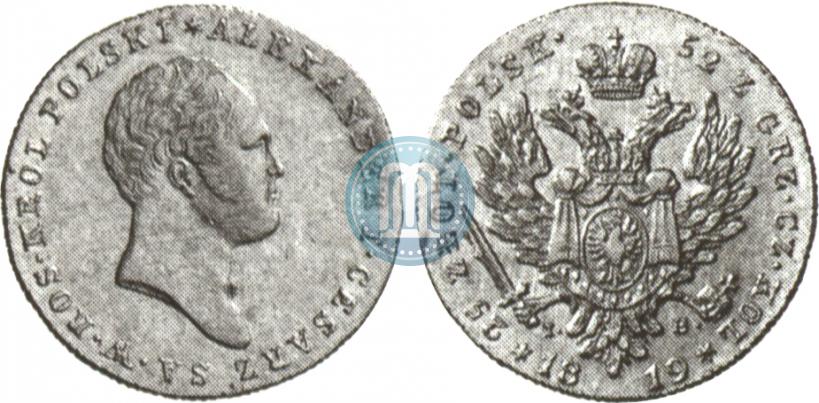 Picture 25 złotych 1819 year IB 