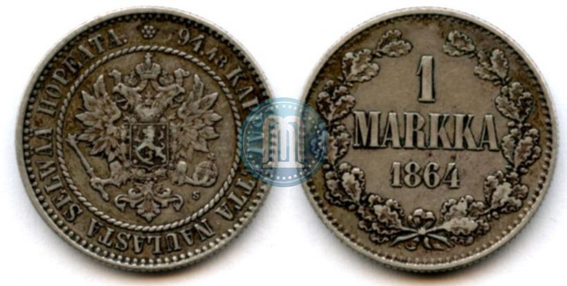 Фото 1 марка 1864 года S 