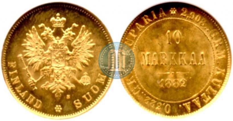 Фото 10 марок 1882 года S 