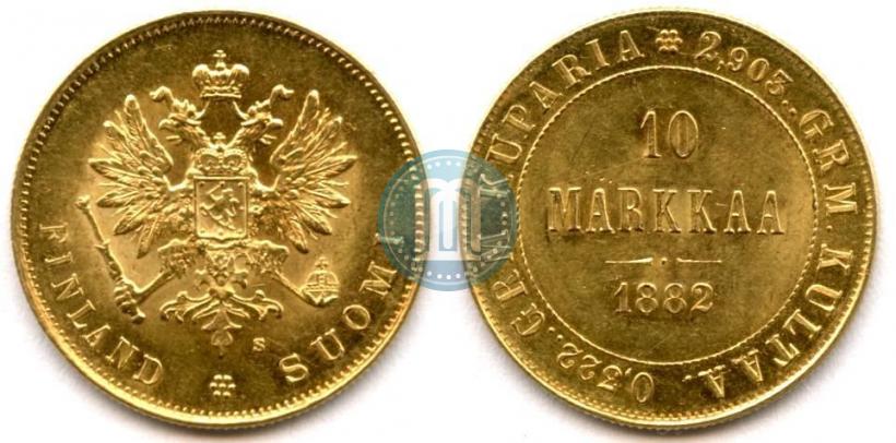 Фото 10 марок 1882 года S 