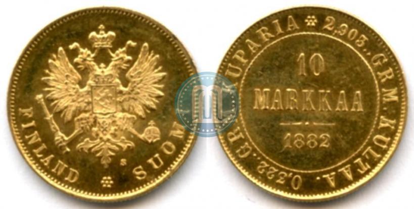 Фото 10 марок 1882 года S 
