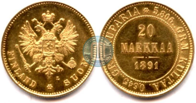 Фото 20 марок 1891 года L 