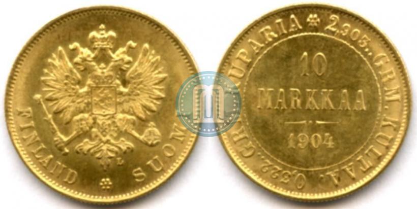 Picture 10 markkaa 1904 year L 
