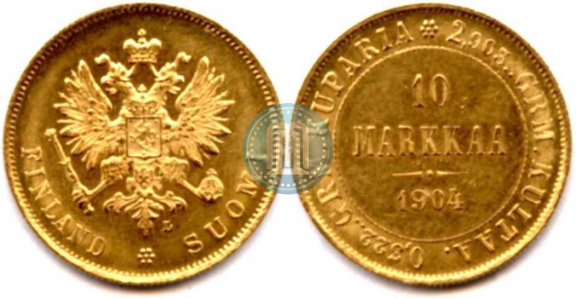 Picture 10 markkaa 1904 year L 