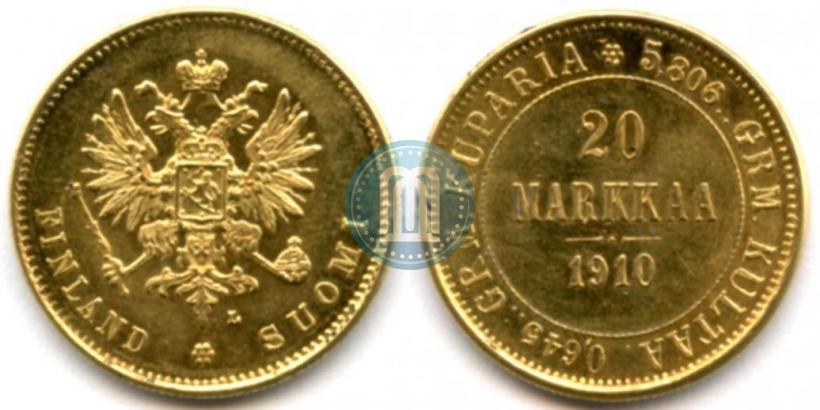 Picture 20 markkaa 1910 year L 