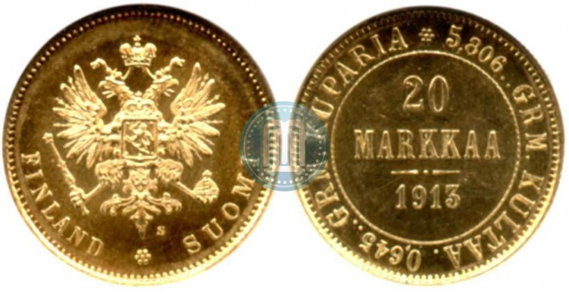 Фото 20 марок 1913 года S 