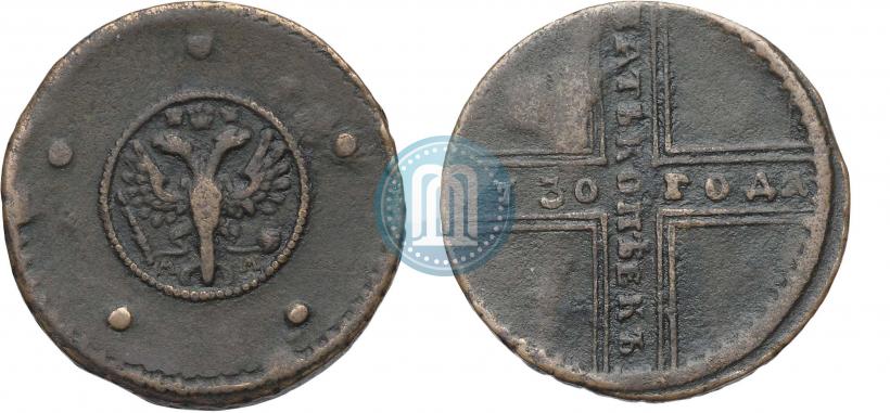 Picture 5 kopecks 1730 year ДМ 