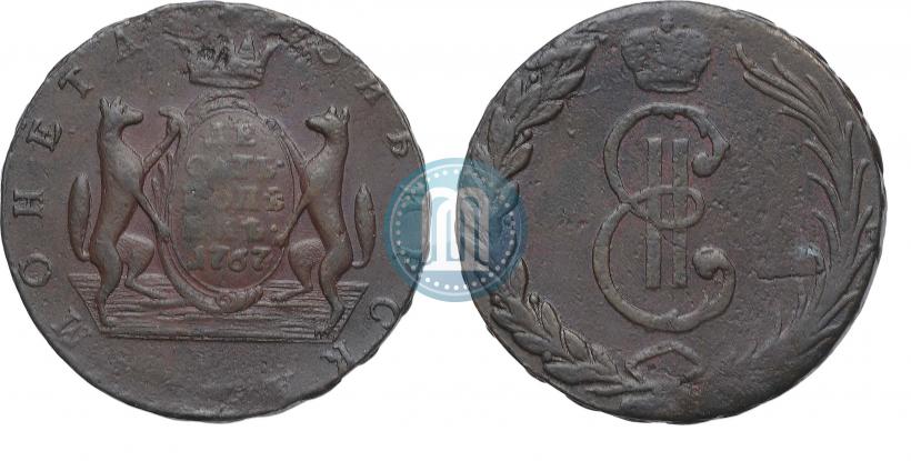 Picture 10 kopecks 1767 year  