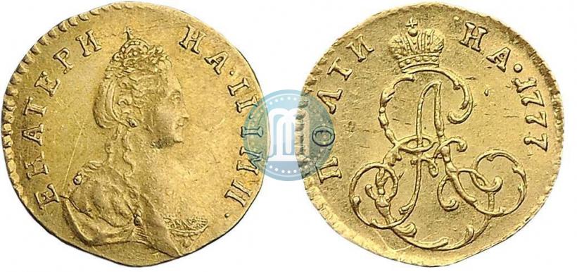 Фото Полтина 1777 года  