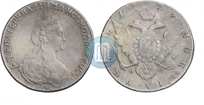 Picture 1 rouble 1779 year СПБ-ФЛ 